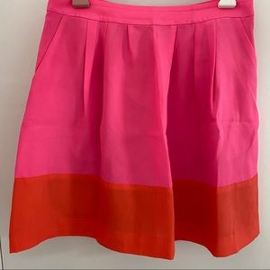 J. Crew Color Block Skirt
